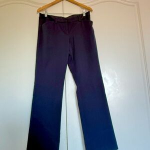 Express Editor Bootcut Trousers – Navy Blue (10R)